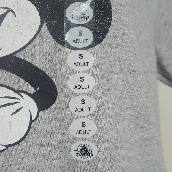 Authentic Disney Parks Mickey Mouse Tee Shirt NWT - Picture 3 of 7